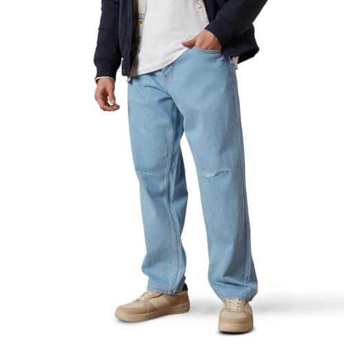 Image of WROGN Men's Loose Fit Jeans | Mid Rise | Jeans for Man