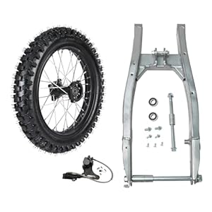 Wphmoto 90/100-14 Rear Wheel Tire With 15Mm Bearing &Amp; 16'' Rear Swingarm For Dirt Pit Bike 125Cc 140Cc 150Cc 10