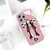 Anime Phone Case for iPhone 16 Pro Max, Manga Role Pattern Tempered Glass Cover Slim Fit Shockproof Protective Shell - Image 4