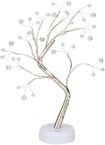 S-Union Bonsai Table Light,Xmas Tree Lights with 36 LED Beads ,Twig Tree with Lights Suitable for Home Decoration, Parties, Christmas, Weddings, Birthdays and Interiors