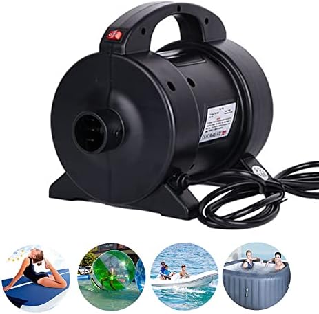 Bild 1 - Kavolet 1600W Elektrische Pumpe, Tragbare Luftmatratze Pumpe Schnelles Aufblasen Elektrische Luftpumpe Inflator Deflator mit 2 Düsen für Schlauchboot, Surfbrett, Stand-Up-Paddle-Board, Luftmatratze
