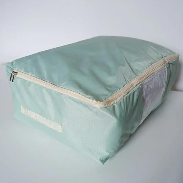 Quilt Storage Bag - Standard Size (22L x 15"W x 8"H) - Winter Green" by Madam Sew - Image 2