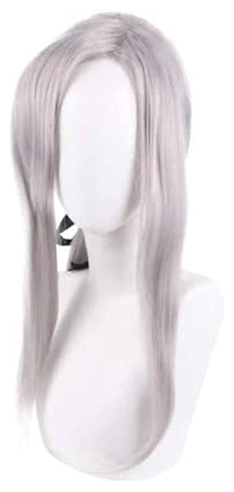 Anime Cosplay wig Seraph of the end Ferid Bathory silver gray long hair purple Comic-Con Christmas Carnival Halloween party daily life men and women fashion wig Jsmhh