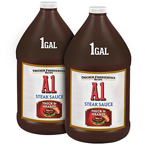 A.1. Thick & Hearty Steak Sauce (2 ct Casepack, 1 gal Jugs)