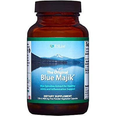 E3LIVE Blue Majik, 120 Count