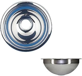 Scandvik 10204 18/10 Stainless Steel 6" Deep Marine Basin