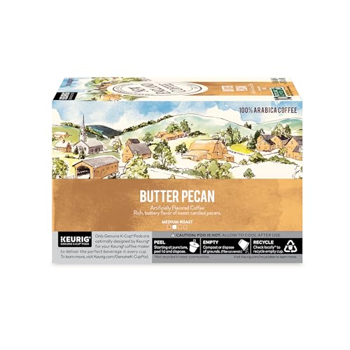 Image of New England Coffee Single Serve Pods, Butter Pecan Medium Roast 10 Count (Pack of 6)