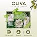Imagen de Accentra Set de baño OLIVE caja de regalo verde con esponja de malla