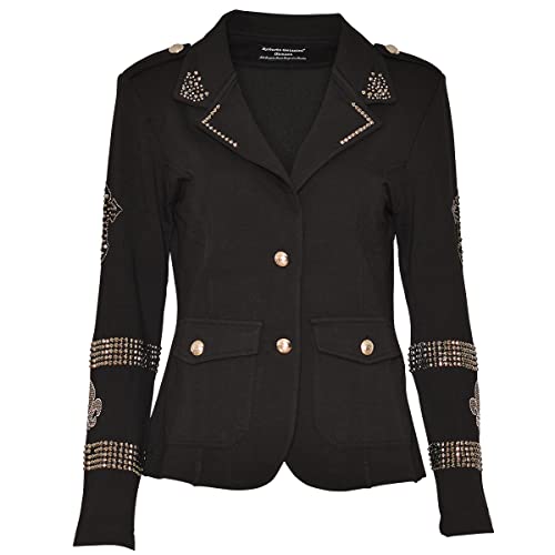 Roberto Geissini Damen Jacket Diamond Black L