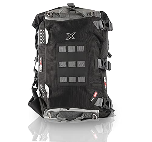 Image of Axor Tail Bag 25 Lts-1680D Oxford Coated PVC Coated Backpack (Poly Vinyl Chloride), Black