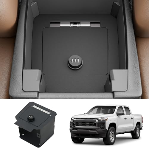 Kingna Chevrolet Colorado Center Console Safe 2023-2026
