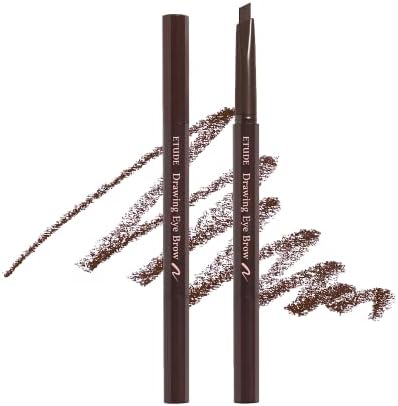 ETUDE Drawing Eye Brow #3 Brown 21AD | Long Lasting Eyebrow Pencil for Soft Textured Natural Daily Look Eyebrow Makeup | K-beauty