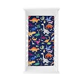 HOOYAX Soft Fitted Crib Sheet, Stretchy and Breathable Toddler Crib Sheet for Boys and Girls, Fits S