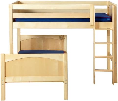 Mix / Max L - Shaped Twin Over Full Bunk Bed