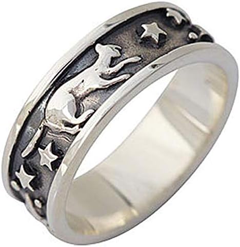 Amazon R0628 09 ブランド名 2pieces シルバーアクセサリー レディースリング 指輪 レディース リング 星 月 ネコ 9号 リング 通販