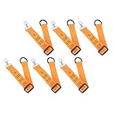 Toyvian 6 Pièces Clip de Chaîne Arbitre de Football Nylon Réglable Accessoires Officiel...