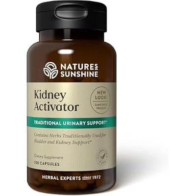 Nature's Sunshine Kidney Activator Capsules, 100 Capsules | Natural Kidney Supplement Contains Herbs to Support and Enhance Kidney Function and Urine Flow