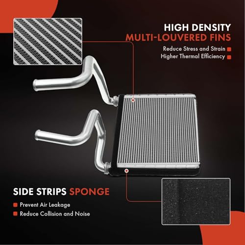 A-Premium Front HVAC Heater Core Compatible with Dodge Ram 1500 2009-2010, Dodge Ram 2500/3500/4500, Ram 1500 2011-2018, Ram 1500 Classic 2019-2020, Ram 2500 3500 4500 5500 2011-2018 by A-premium - Image 4