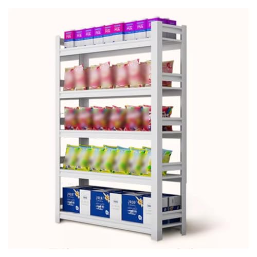 Estante de exhibición de bocadillos de supermercado para alimentos pequeños