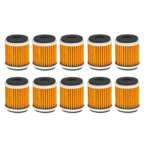 Filtre à huile moto TE125 et SMS4 125 filtration haute performance 10 pièces