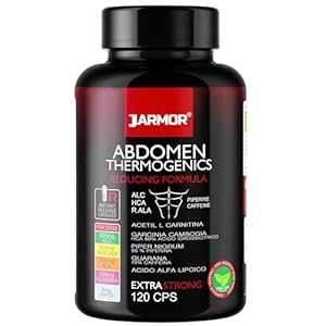 Quemagrasas 120 Cápsulas | Fat Burner | Quemador De Grasa | Pastillas Para Adelgazar Muy Rapido | Vientre Plano | L-carnitina | Pastillas Adelgazantes Rapido y Efectivo | J.Armor Abdomen