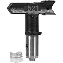 Airless Paint Sprayer Tip Nozzle, Tungsten Steel Airless Sprayer Tip Nozzle Accessoies Reversible Paint Sprayer Nozzle Tips for House Painting DIY 521