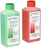 apera Instruments PH Calibración Soluciones Juego 4.0.1/7.00 250 ml cada uno, 1)