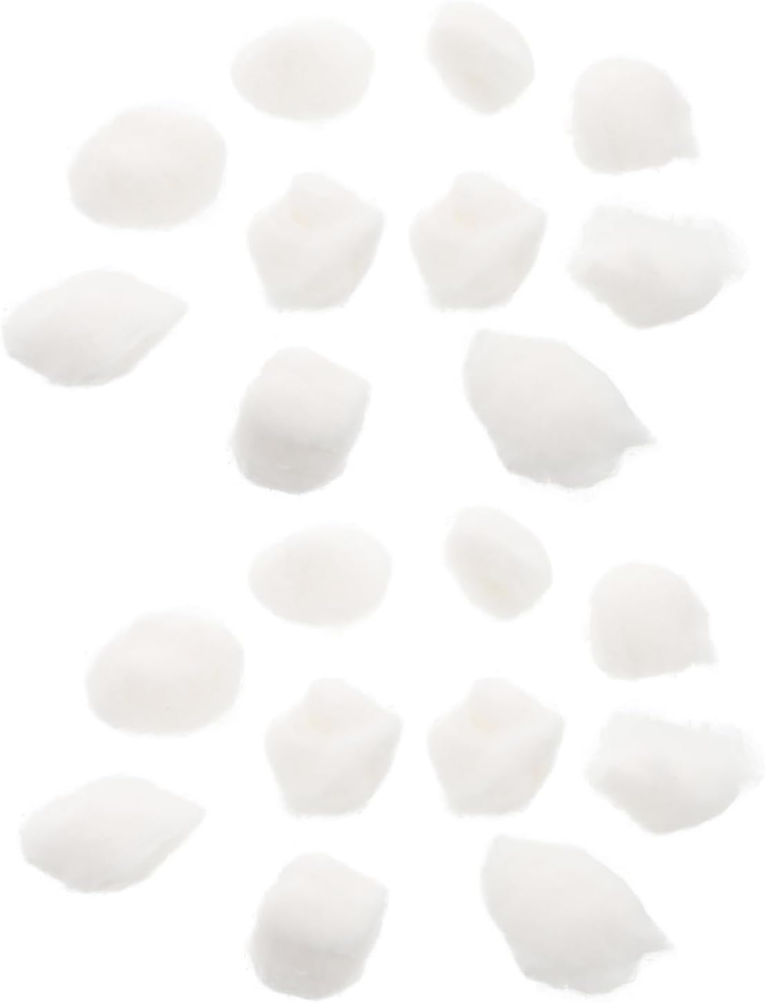 minkissy 500g Cotton Balls Multipurpose Pure Cotton for Nail Care Makeup Removal