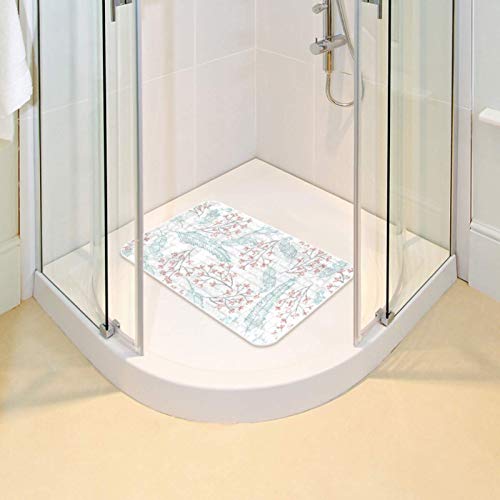 Tapis de bain bébé Bennigiry sans BPA perforé avec ventouses de fixation - 7