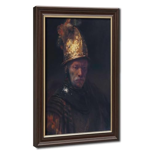Impression sur toile Rembrandt finition premium cadre suspendu WCYB