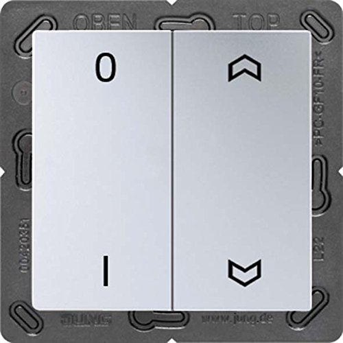 Preisvergleich Produktbild Jung ENOA595P01AL Eno Funk Wandsender 4 Kanal mit Symbol 01 Pfeil