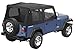 Bestop 51132-15 Replay Black Denim Tinted Window for Jeep Wrangler