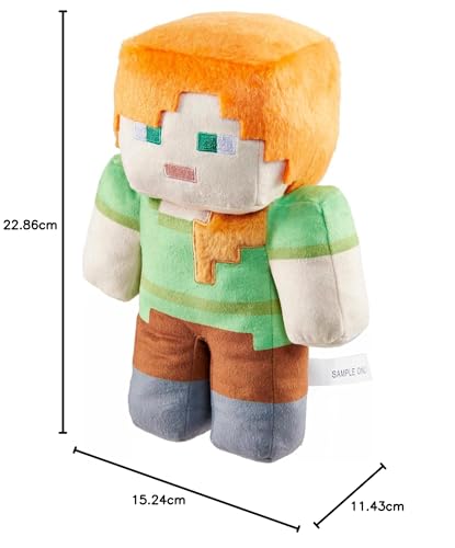 Peluche Minecraft Mattel 20 cm : finissez-en avec les écrans grâce à ce jouet en tissu HLN12