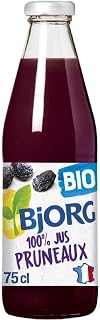 Pur Jus De Pruneaux 75Cl - 100% Naturel, Riche en Fibres - Format Familial 750g - Lot De 4
