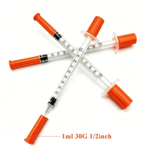 1ml 31Ga 5/16" (8mm) Syringe with Needle, Individually Wrapped, Pack of 30 — view 5