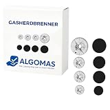 ALGOMAS Universal-Gas-Kochfelder, robuste Legierung und stabile Flamme, verbesserte Leistung, Ersatz für den täglichen Gebrauch, kompatibel mit Bosch Balay Teka Siemens