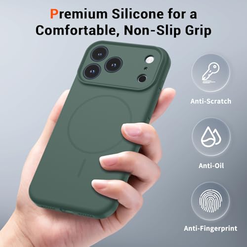 SUPFINE Silicone & Magnetic for iPhone 17 Pro Case by SUPFINE - Used condition - Image 7