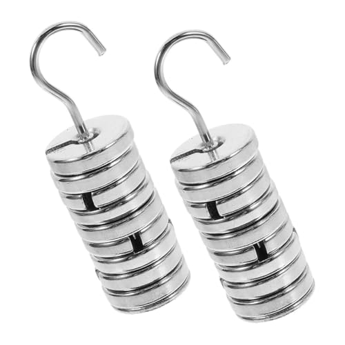 MUCKLILY Laboratory Weight Set 1 Set of Slotted Mass Weights for Precise Adjustments and