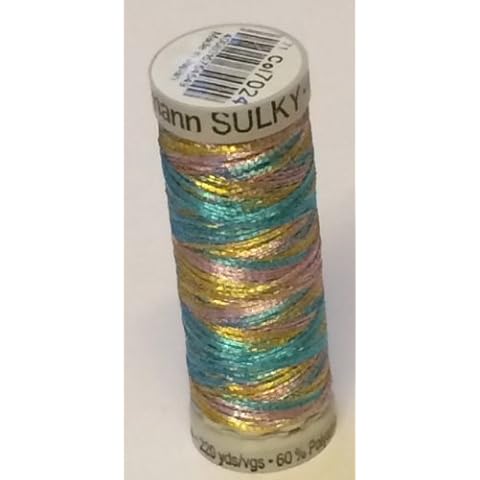 Gutermann Sulky 200m Multicoloured Embroidery Thread Cover