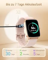 Fitpolo Smartwatch Damen mit Telefonfunktion, 1,85" Smart Watch, Fitnessuhr mit Herzfrequenz SpO2 Schlafmonitor Schrittzähler, 100+ Sportmodi Sportuhr IP68 Wasserdicht Uhren Damen für iOS Android – Ansicht 7