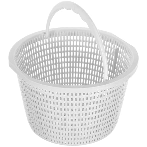 UKCOCO Cesta para Skimmer de Piscina de Malla Fina 20 CM Cesta de Repuesto Ligera para Filtros de Piscina Adecuada Familiares y Mantenimiento Regular