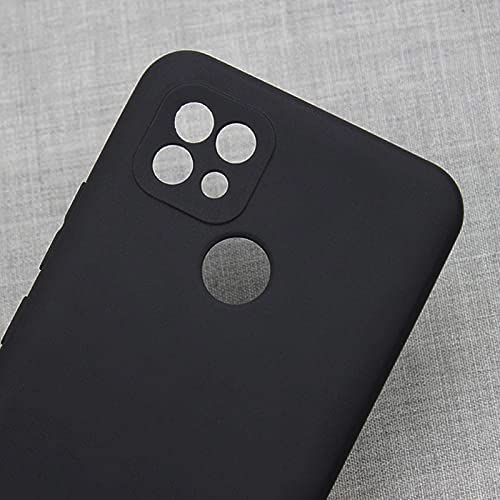 Image of Mobile Back Cover Case for Realme C21Y (Silicone Case|CameraProtection|Black SC1510)