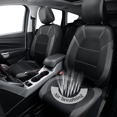 JOSKAA Pokrowce na fotele samochodowe Uniwersalne do Skoda Octavia Rapid Kodiaq Octavia A7 Octavia 2 Octavia A5 Tour Fabia 1 Fabia 3 Superb Spaceback Felicia Zestawy Pokrycia Siedzisk