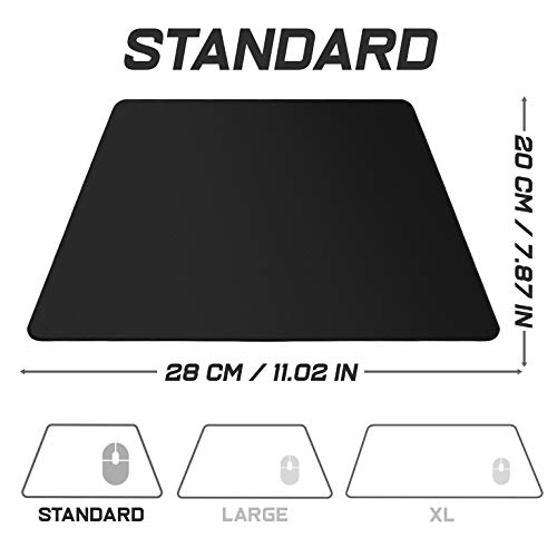 Sidorenko Gaming Mauspad 280 x 200 mm mit rutschfester Unterseite