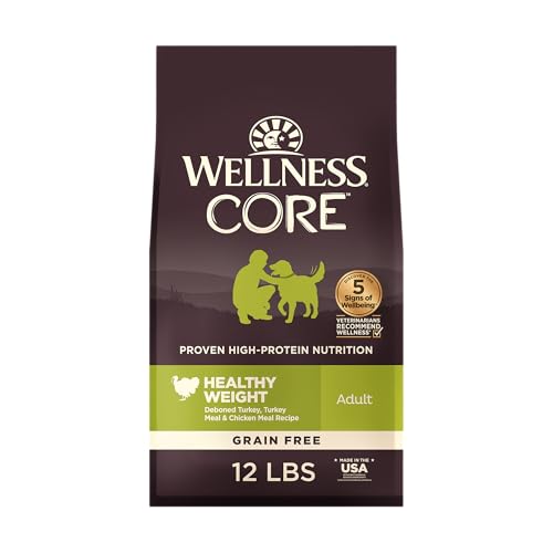 Wellness CORE Dry Dog Food, Grain-Free, High Protein, Natural, Healthy