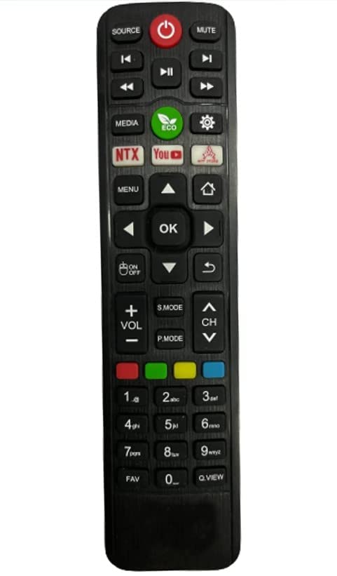 Croma TV Remote Control Compatible with Croma/JVC/Beston/Vise/Akai Smart LED (B0CNSXH9Y4) Amazon Price History, Amazon Price Tracker