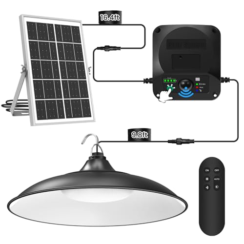 Solar Shed Lights Indoor Outdoor, 3200LM Motion Sensor...