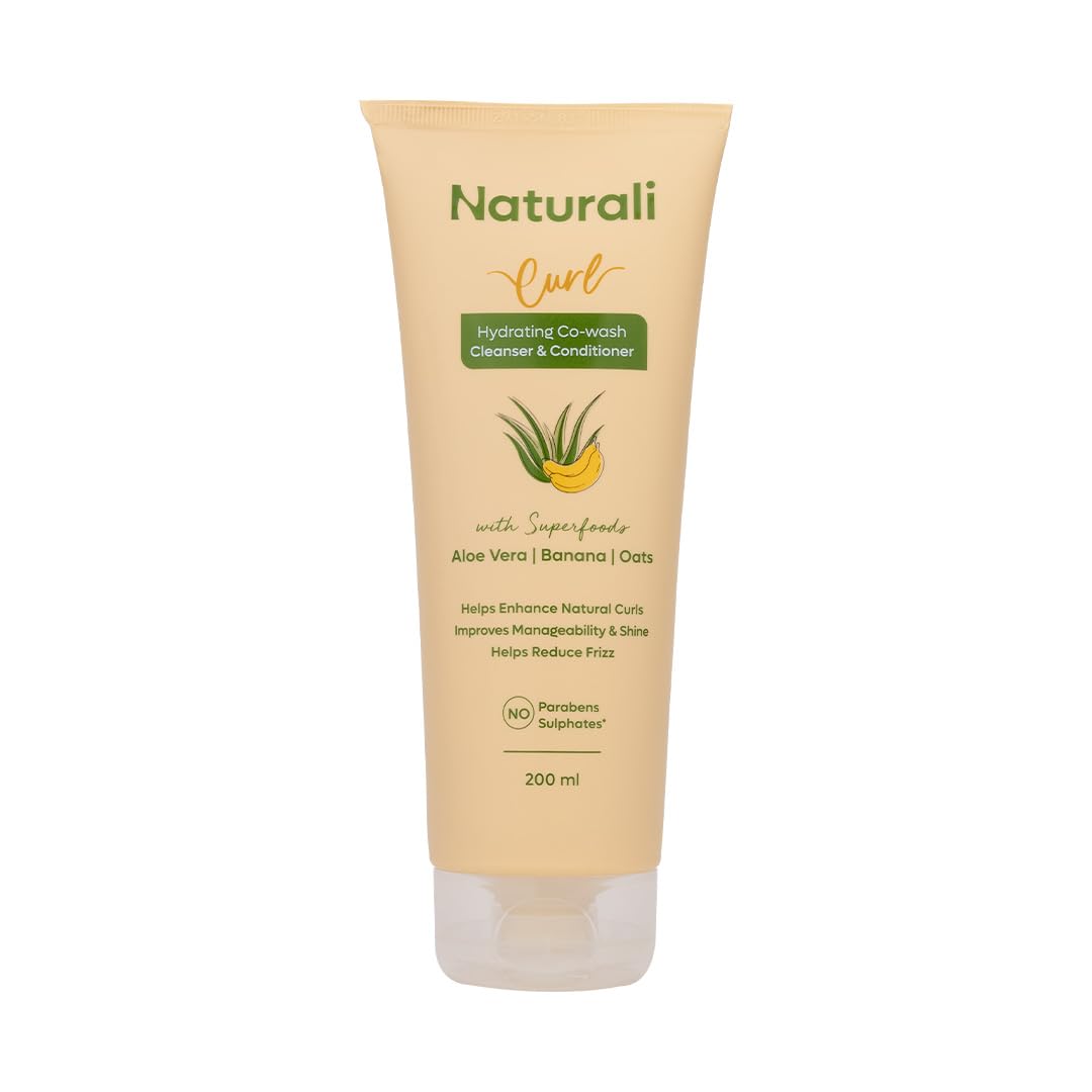 Naturali Hydrating Co-Wash Shampoo & Conditioner with Aloe Vera, Banana & Oat
