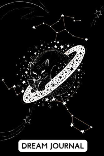 Cat Dream Journal Notebook: Diary with Guided Prompts to Record and Track Your Dreams, Interpretations, Thoughts and Feelings. Ideal Gift for Women, Girls, Men