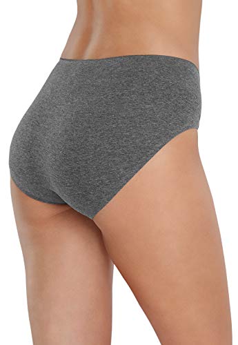 Altheanray Women’s Cotton Seamless Underwear Breathable, Cotton Hipster Panties For Women (3028M-B/Dg) #TOP3